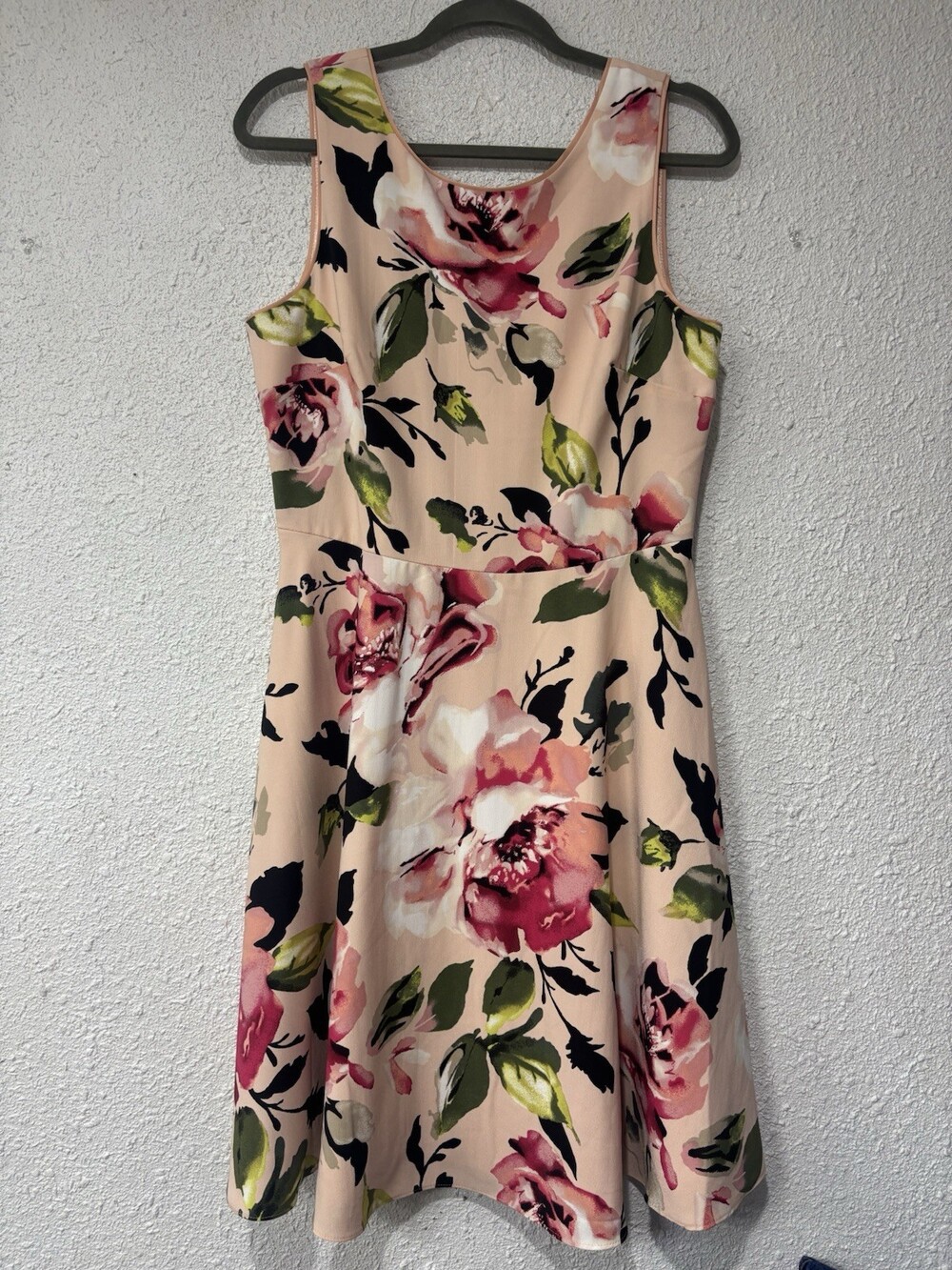 White House Black Market Floral Fit & Flare Dress Women’s Size 10 NWT